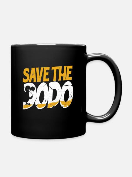 Dodo - Tasse einfarbig - Schwarz