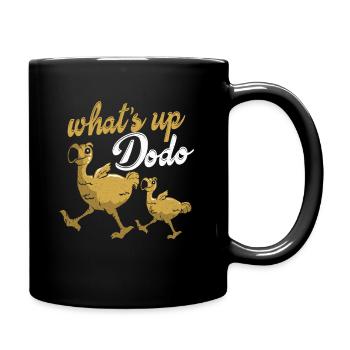 Dodo - Tasse einfarbig - Schwarz - Rechts