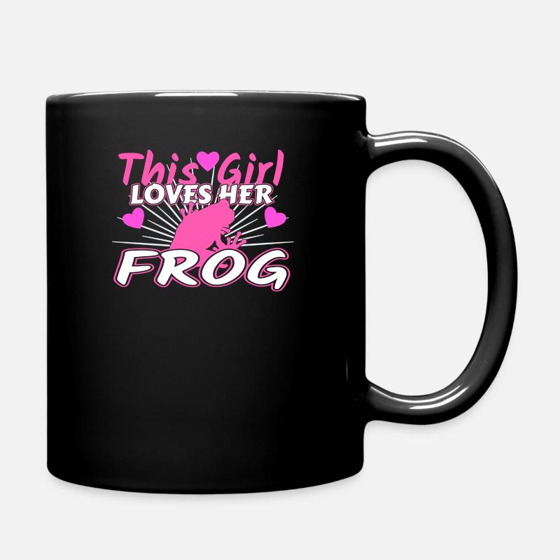grenouille - Mug uni - noir
