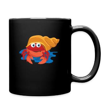 Mer de cadeau idée mignonne cancer du crabe drôle cool - Mug uni - noir - Droite