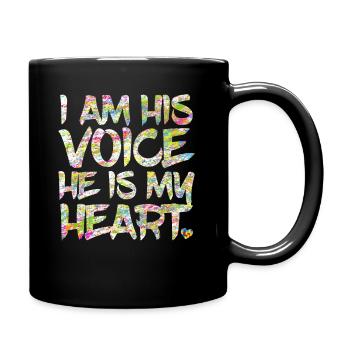 Sensibilisation à l'autisme - Mug uni - noir - Droite