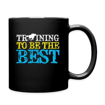 Horse Racing Gift Horse Racing Betting - Tasse einfarbig - Schwarz - Rechts