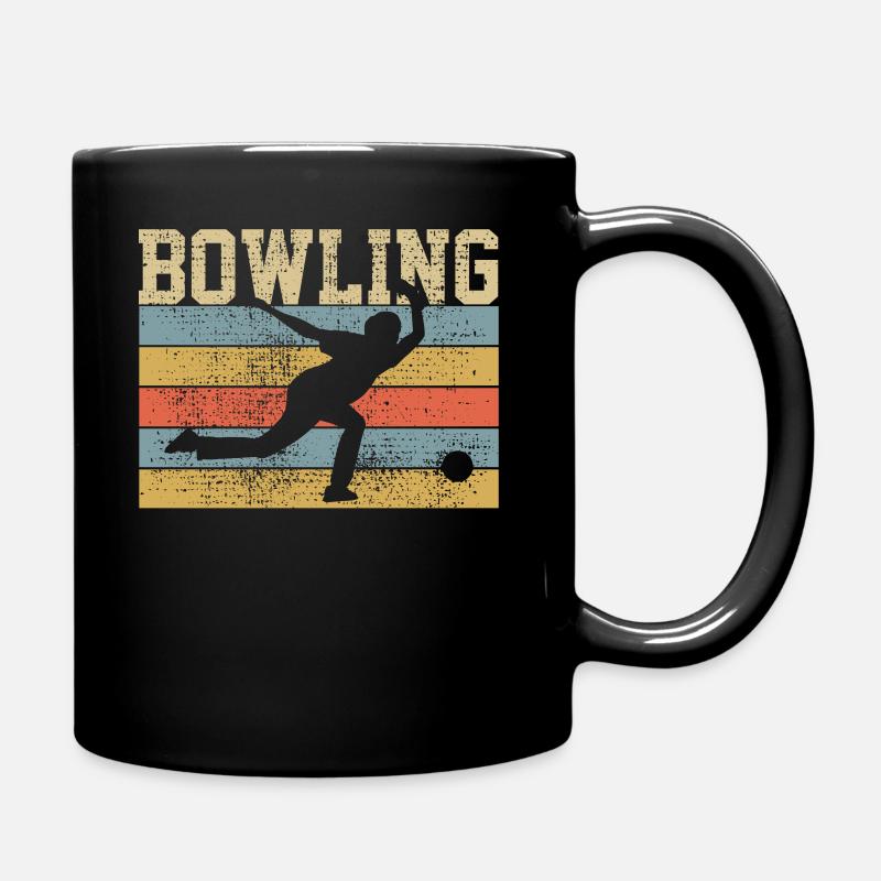 Bowling Bowling Bowling - Tasse einfarbig - Schwarz