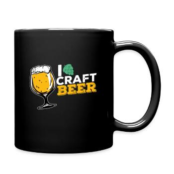 Craft Beer - Full Colour Mug - black - Right