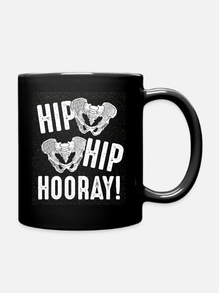 Orthopäde Arbeit - Tasse einfarbig - Schwarz