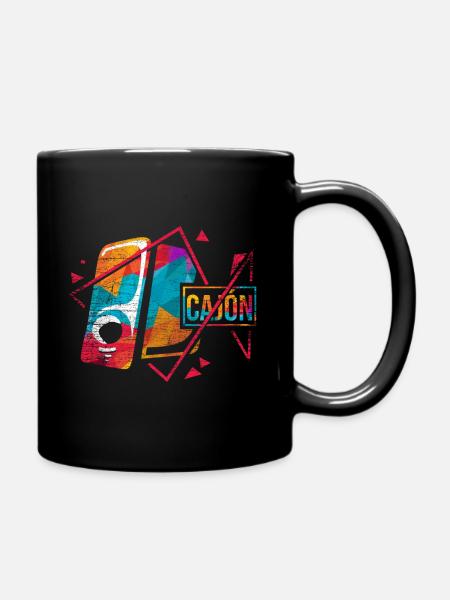 cajón - Full Colour Mug - black