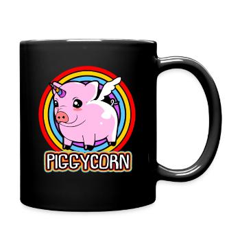Pig Pig Pig Piglet Boar Boar - Full Colour Mug - black - Right