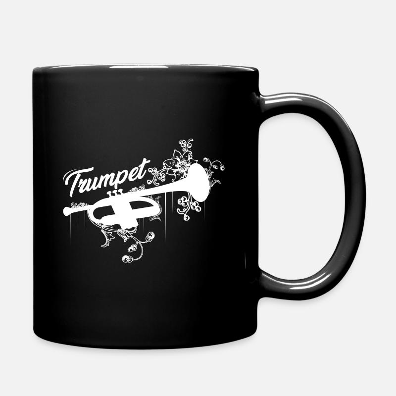 trumpeter - Full Colour Mug - black