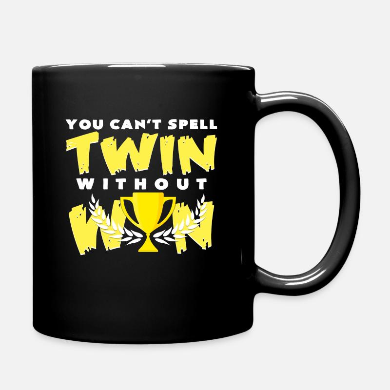 twin - Full Colour Mug - black