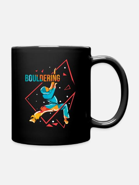 bouldering - Mug uni - noir