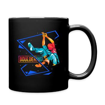 bouldering - Mug uni - noir - Droite