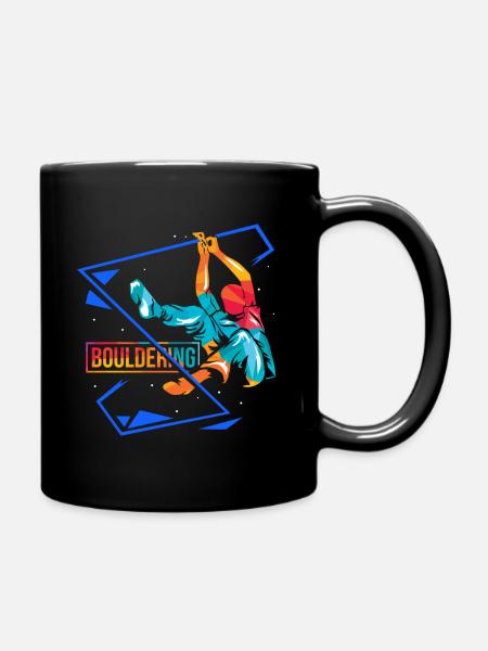 bouldering - Mug uni - noir