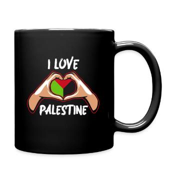 Palestine - Full Colour Mug - black - Right