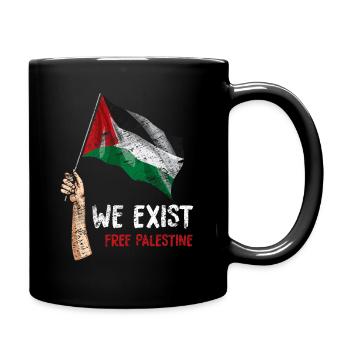 Palestine - Full Colour Mug - black - Right