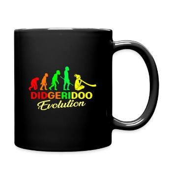 Didgeridoo Aborigène Australie Musique Méditation - Mug uni - noir - Droite
