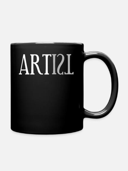artiste - Mug uni - noir