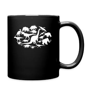 Chemise T-Rex Dinosaure Collection Cadeau - Mug uni - noir - Droite