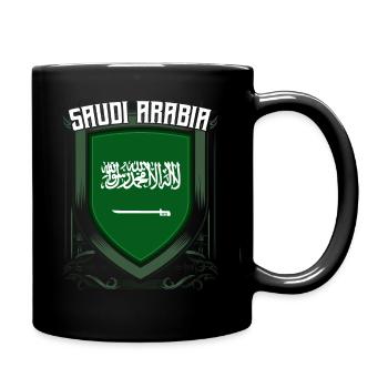 Saudi Arabia - Full Colour Mug - black - Right