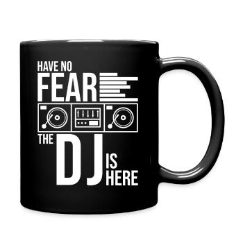 DJ Records Djane Platine Musique Vinyle - Mug uni - noir - Droite