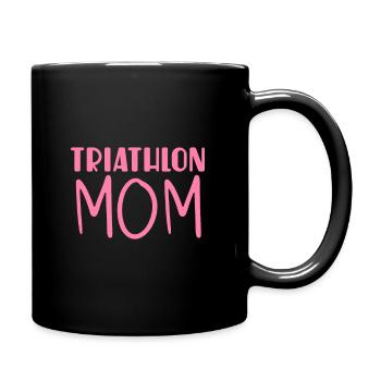 Triathlon Maman - Mug uni - noir - Droite
