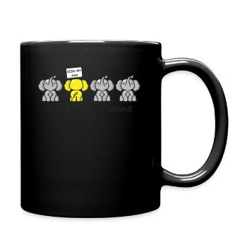 Dare to be different - dare to be different! - Full Colour Mug - black - Right