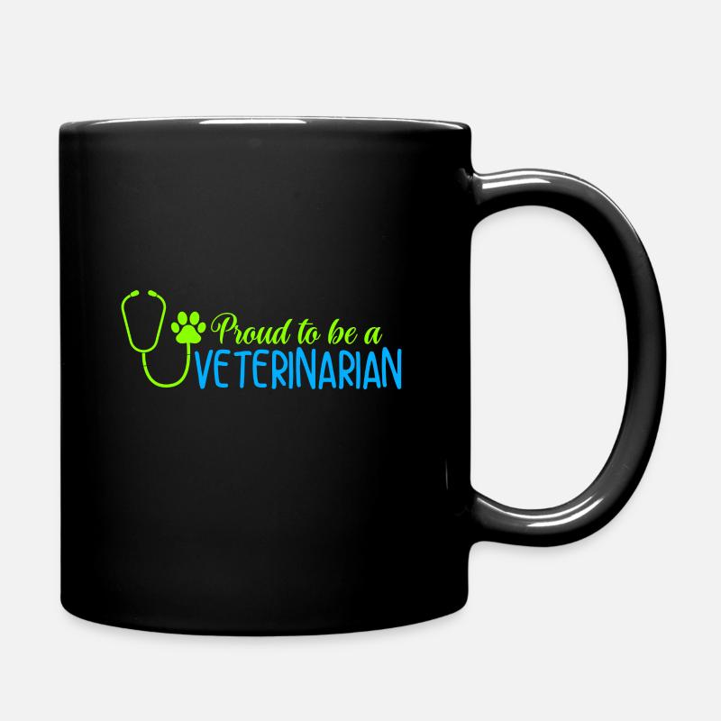 vétérinaire - Mug uni - noir