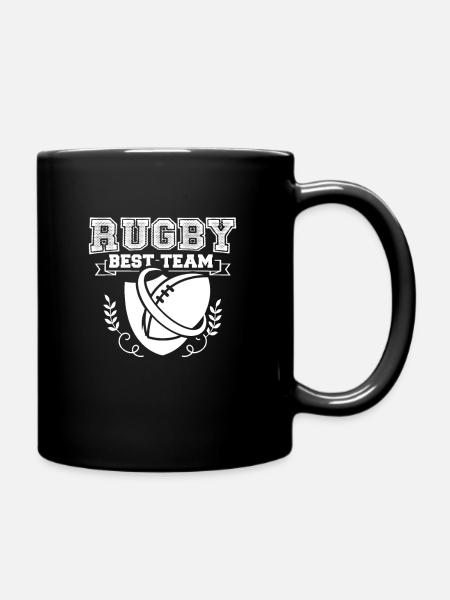 Rugby Rugby Rugby - Mug uni - noir