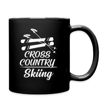 Ski - Tasse einfarbig - Schwarz - Rechts