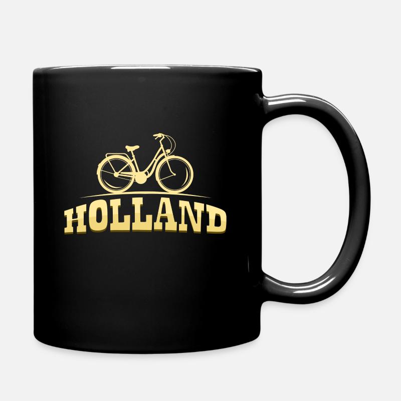 Holland - Tasse einfarbig - Schwarz