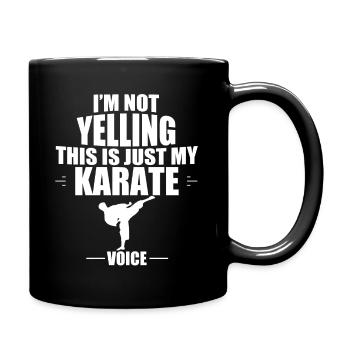karate - Full Colour Mug - black - Right