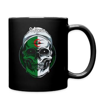 Algerien - Tasse einfarbig - Schwarz - Rechts