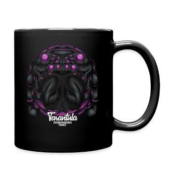 Vogelspinne - Tasse einfarbig - Schwarz - Rechts