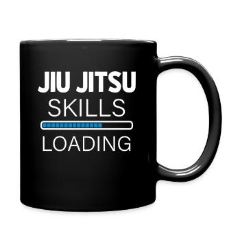 Jiu Jitsu - Tasse einfarbig - Schwarz - Rechts