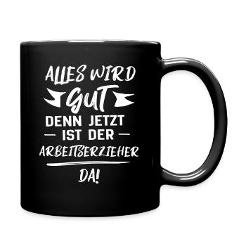 Tout va bien se passer le créateur d'emplois est ici - Mug uni - noir - Droite
