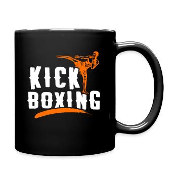 kickboxing - Mug uni - noir - Droite