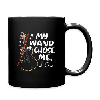 Cello - Tasse einfarbig - Schwarz - Rechts