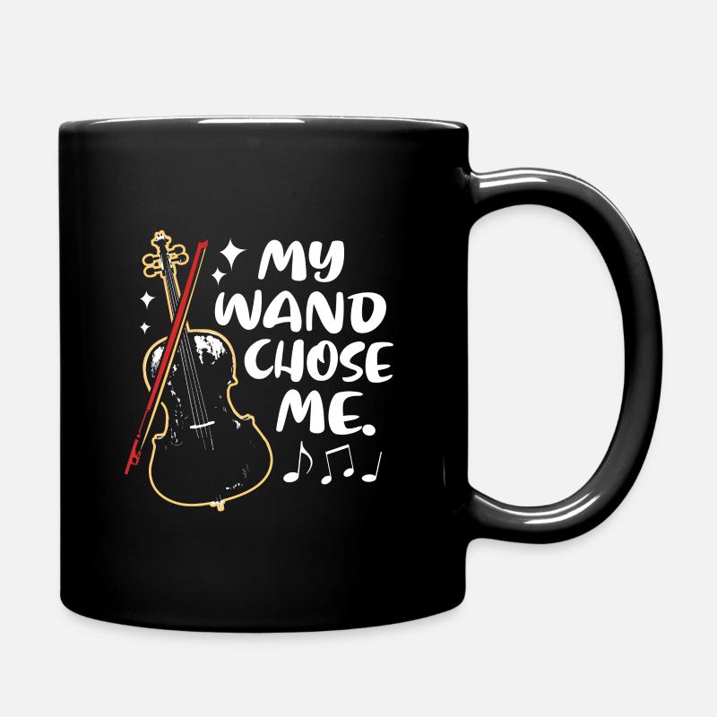 Cello Kontrabass Klassisch Musik Lehrer Sinfonie - Tasse einfarbig - Schwarz