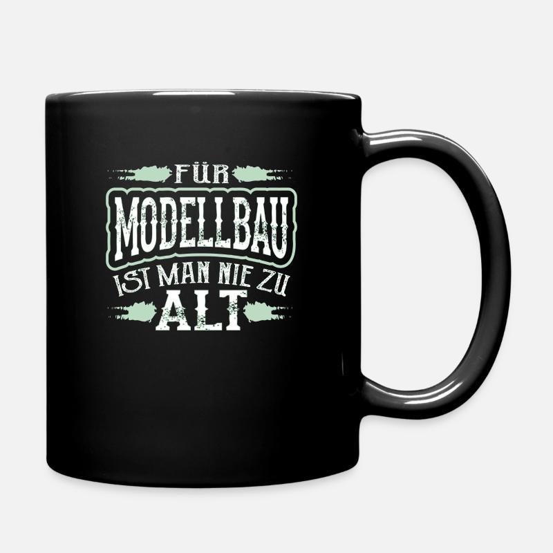 Modellbau Modellflug - Tasse einfarbig - Schwarz