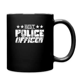 Best Policeman - Full Colour Mug - black - Right