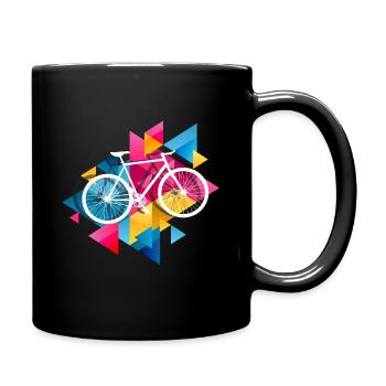 Passe-temps de conduite de vélo - Mug uni - noir - Droite