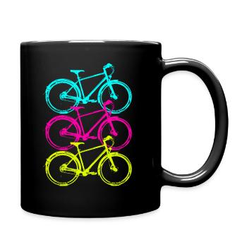 Bicycle - Full Colour Mug - black - Right