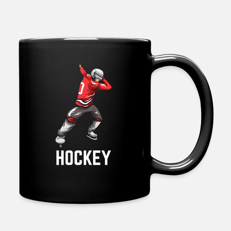 hockey - Mug uni - noir