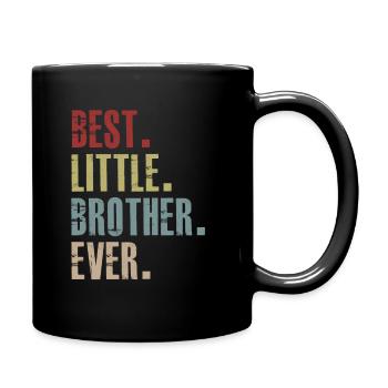 Best Little Brother Ever - Full Colour Mug - black - Right
