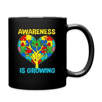 Autisme - Mug uni - noir - Droite