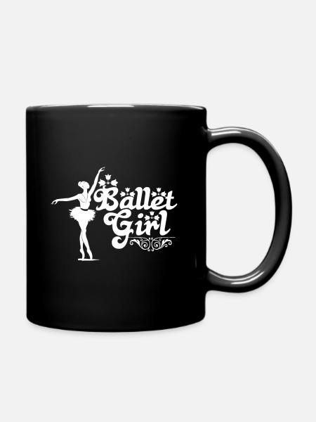Ballerine ballerine - Mug uni - noir