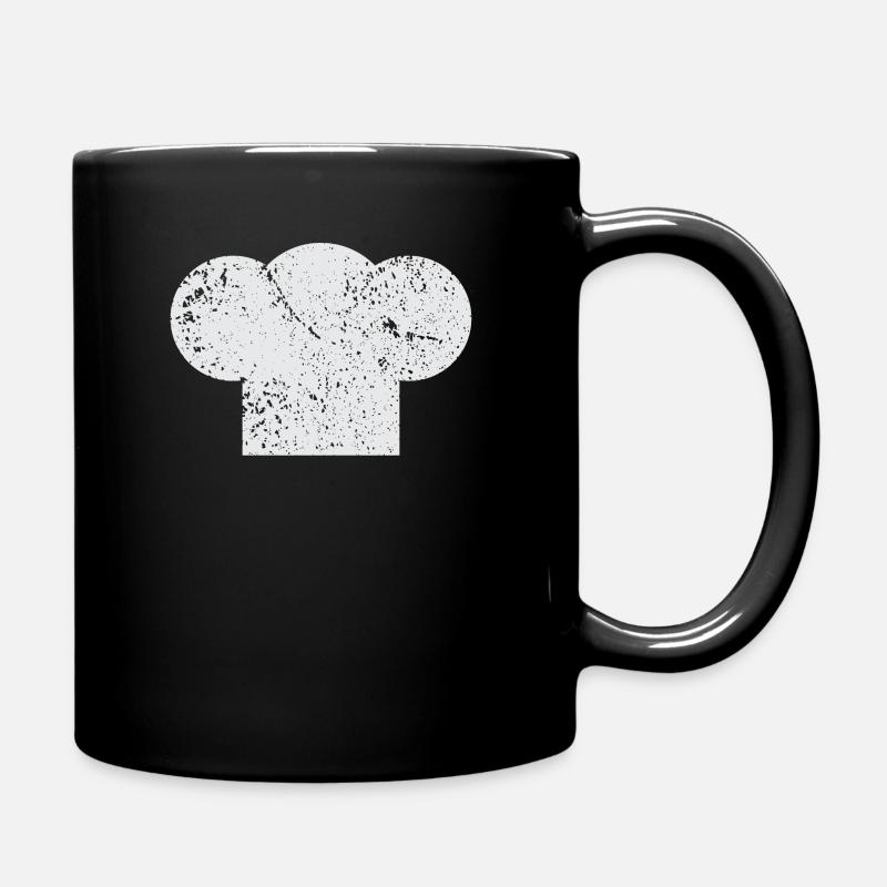 Koch Kochen Restaurant - Tasse einfarbig - Schwarz