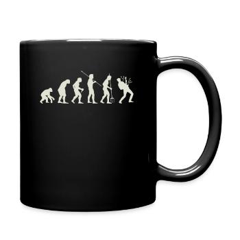 Guitare Evolution - Mug uni - noir - Droite