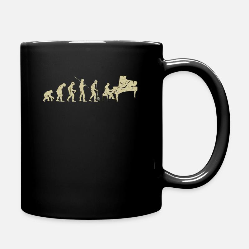 Piano Evolution - Mug uni - noir