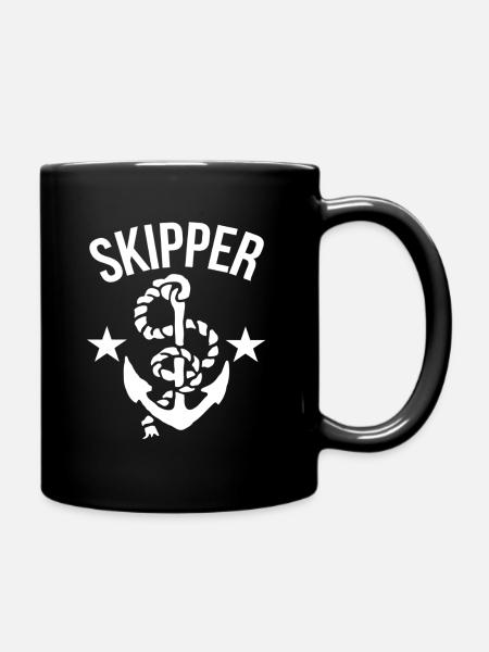 Skipper - Tasse einfarbig - Schwarz