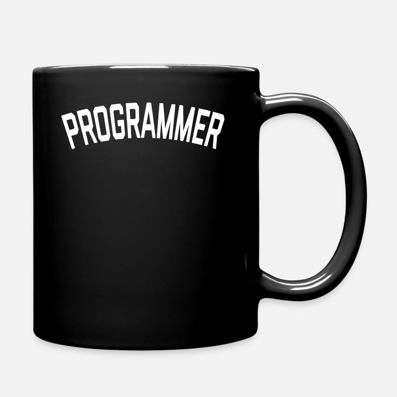 Simple Programmer T-Shirt - Tasse einfarbig - Schwarz